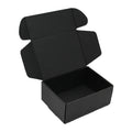 Custom logo Reusable Clothing Thank You Packaging Box Luxury Cardboard Black Kraft Box Packaging for Coasters