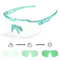 Pickleball Safety Color Changing Glass Bike Glasses Photochromic Tint Changing Cycling Running Sunglasses