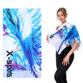 Wholesale Super Absorption Suede Quick Dry Custom logo Workout Towel Microfiber Sports Gym Towel