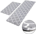 Hot Selling 10mm PVC Erasable Waterproof Non slip Kitchen Mat Easy to Clean Yoga Mat Fitness Mat 2-piece Set