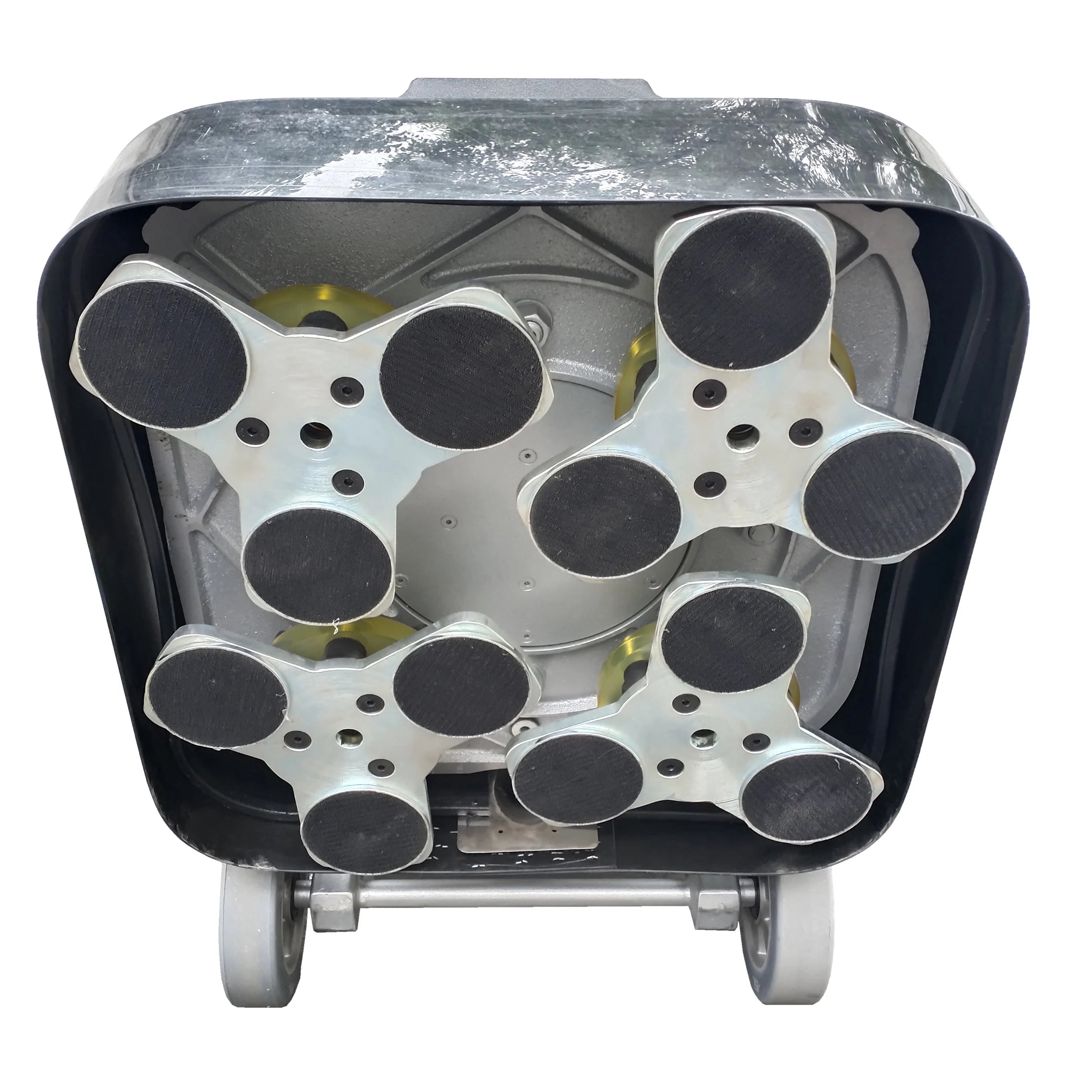 For Electric Road Scarifier Machine Asphalt Concrete Cutting Diamond Pad Blade Manual Grade 7.5KW 380-440V Motor Engine Gearbox