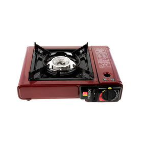 Lyroe Camping Hiking Portable Stainless Steel Butane Gas Stove for Outdoor Cooking