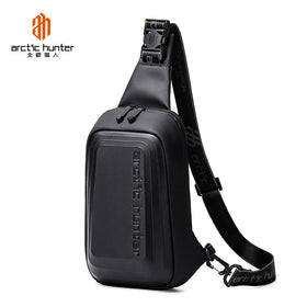 Arctic Hunter Vegan Fashion Polyester Waterproof Durable Sling Bag for Men and Women Cute Chest Bag
