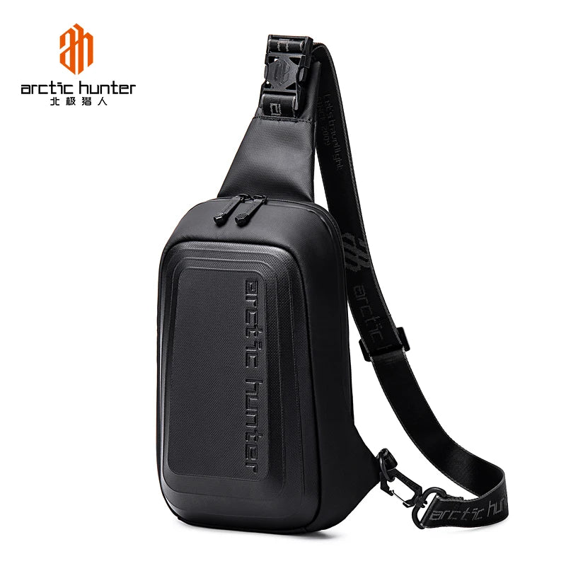 Arctic Hunter Vegan Fashion Polyester Waterproof Durable Sling Bag for Men and Women Cute Chest Bag