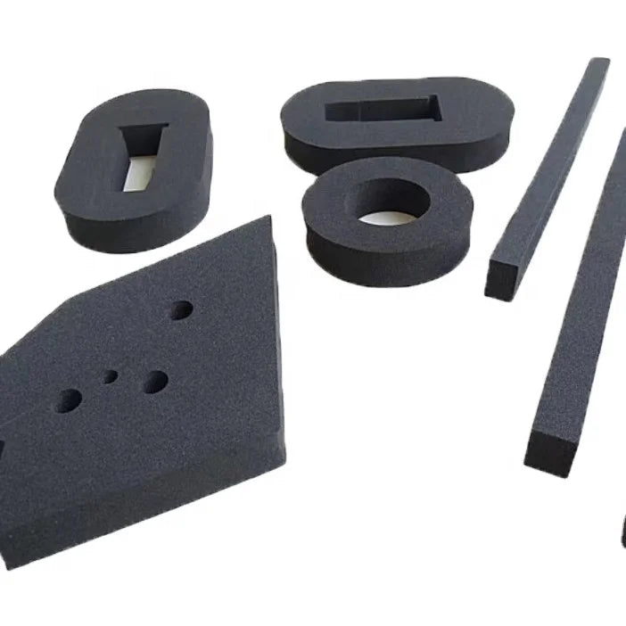 Manufacturer sealed Oil Resistant Rubber CR Foam Fireshock Flame Retardant Temperature Resistant High Black Foam Pad