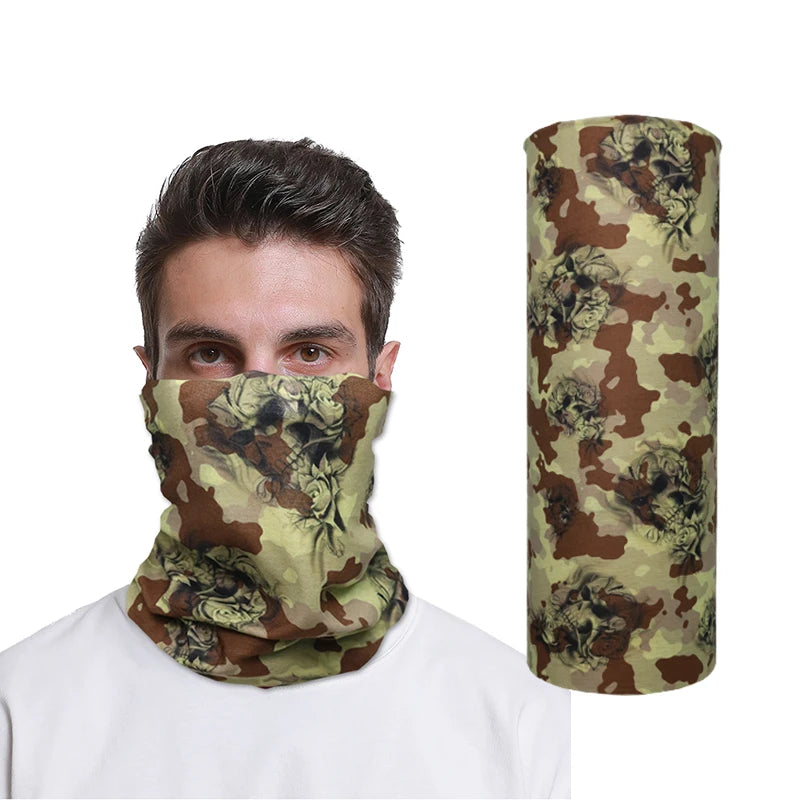 Men Women Winter Bandana Hiking Face Cover Snowboard Ski Neck Warmer Gaiter Cycling Bicycle Tube Scarf Sports Thermal Hal