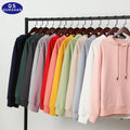 350gsm Polyester Cotton Fleece Hoodies Men Multiple Color Options Outdoor Running Jogger Hoodie Sweater Custom Embroidery logo
