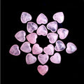 Top Quality Engraved Stone Crafts Customized Various Rose Quartz Rough Tumble Stone Crafts