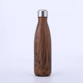 New product ideas 2025 custom logo stainless steel vacuum flask gym cola shaped water bottle for outdoors sports