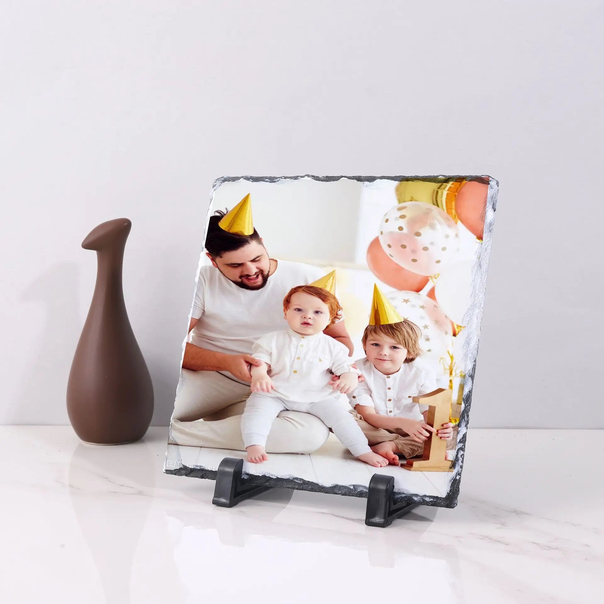 SH-19 150 *150 MM Printable Mini Rock Slate Photo Sublimation Photo Rock