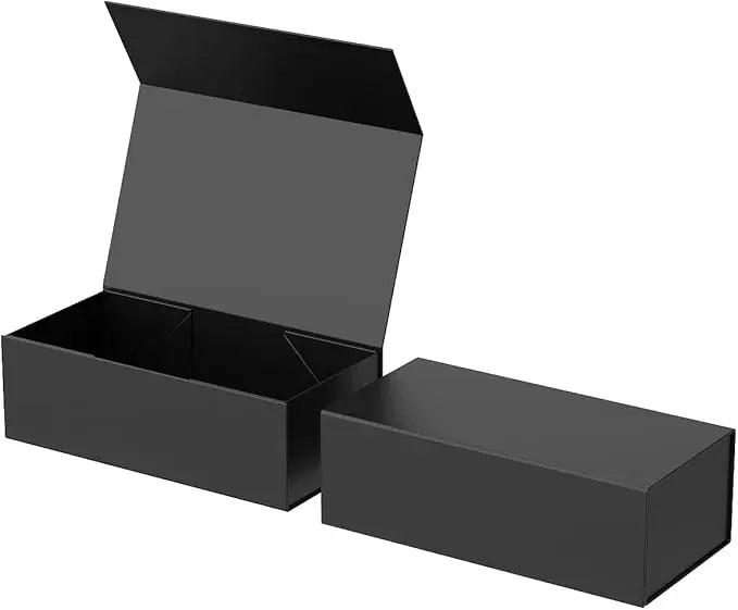 Custom Logo Cosmetics Magnetic Gift Packaging Rigid Cardboard Holographic Box Luxury Wig Box