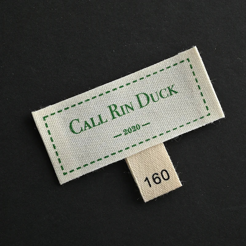 1 Pack of 200 Pieces in Stock Printed With Code Marked With Size Clothing Label Woven Label Neck Label Inventory Clothing Size