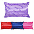 CHENGHE Wholesale Custom logo Satin Pillowcases Decorated Throw Pillow Case Cover Embroidered Decorative Luxury Cushion Cover