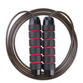 YIWU Gym Fitness Home Exercise Slim Body Weighted Tangle-Free Rapid Speed Pvc Steel Adjustable Jump Skipping Rope