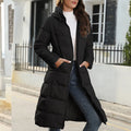 Wholesale Winter Warm Bubble Coat Clothes Manufacturer Custom Long Hood Puffer Jacket for Women