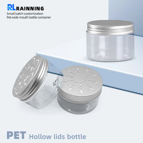 100ml 120ml 150ml Pet Plastic Jar with Hole Cap air Freshener Container