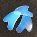 HY Natural Anti-aging Opalite Jade Facial Gua Sha Massager Heart Facial Guasha Board Stone