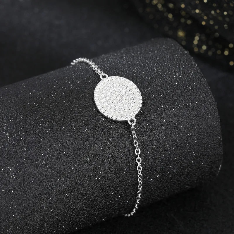 Wholesale Custom New Product Fine Jewelry Simple Bracelet Luxurious Temperament 925 Silver Bracelet for Women