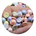 Acrylic Semicircle Cabochon Pearl Color Half Round Beads for Nails Art Slime Accessories