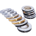 Self Adhesive Tile Sticker Waterproof Wall Gap Sealing Tape Strip Floor Tile Beauty Seam Sticker Gold/Silver