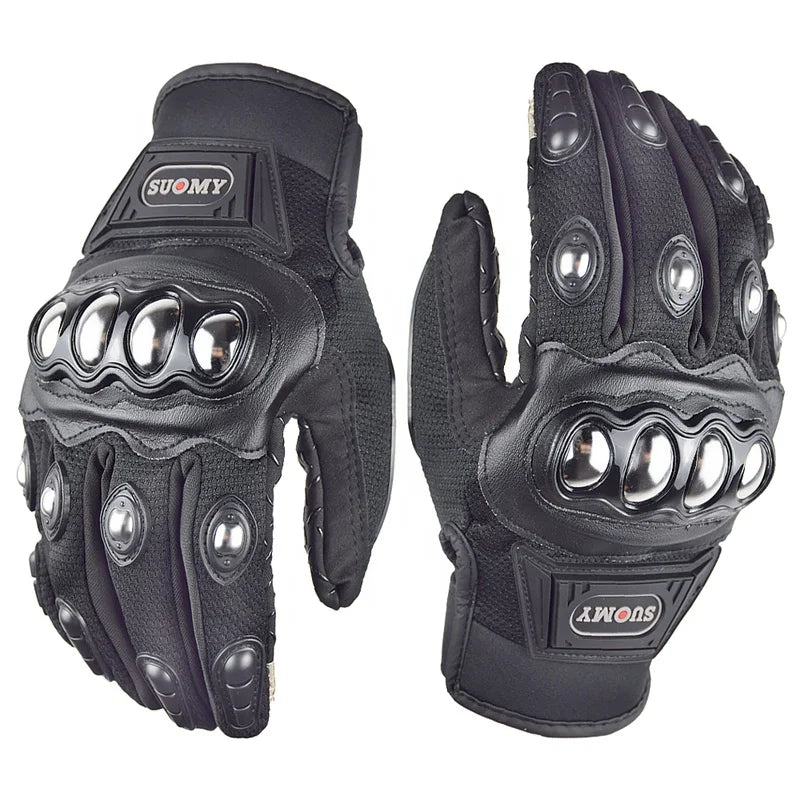 Suomy Motorcycle Riding Gloves Men's Summer Motocross Racing Protective Hand Gloves Breathable Touch Screen Motorcyclist Gloves