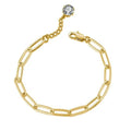 Punk Bracelets for Women Simple Gold Color Stainless Steel Chain on Hand Women's Jewelry Valentine's Day Gift Wholesale