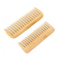 Best Selling Customized Handcrafted for Thin or Thick Hair Fine Tooth Natural Biodegradable Wooden Bamboo Comb in Wholesale