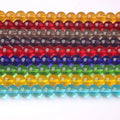 Wholesale Cheap Glass Crystal Transparent Beads for DIY Jewelry Making 4mm 6mm 8mm 10mm 12mm