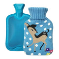 Cheapest Rubber Hot Water Bag with Super Soft Plush Cover High Capacity Hot Water Bag