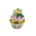 SHINNYGIFTS Novelty Metal Enamel Ice Cream Trinket Box for Weddings Birthdays and Returns