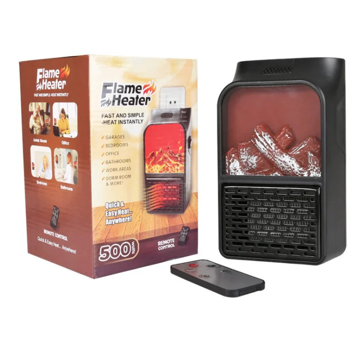 900W Heater Plug in Wall Portable Electric Heater with Remote Energy Efficient Mini PTC Space Heater with Led Display and Timer