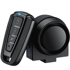 115 DB Loud Bicycle Vibration Anti Theft Alarm Motorcycle Security System Alarm Waterproof Wireless Remote Bike Door Window
