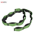SOVETL 2021 New Style Black&Green Hammock Tree Suspension Straps