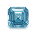 Cadermay Lab Fancy Vivid Blue Asscher Cut 1.5ct Vvs1 Loose Grown Diamonds Cvd Created Diamond for Jewelry Making