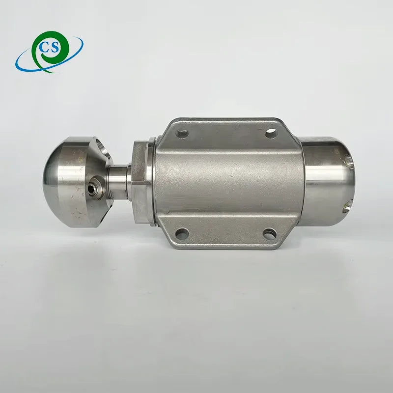 Stainless Steel Ultra-high Pressure Sewer Pipe Cleaning Jetting Rotary Nozzle PG-1