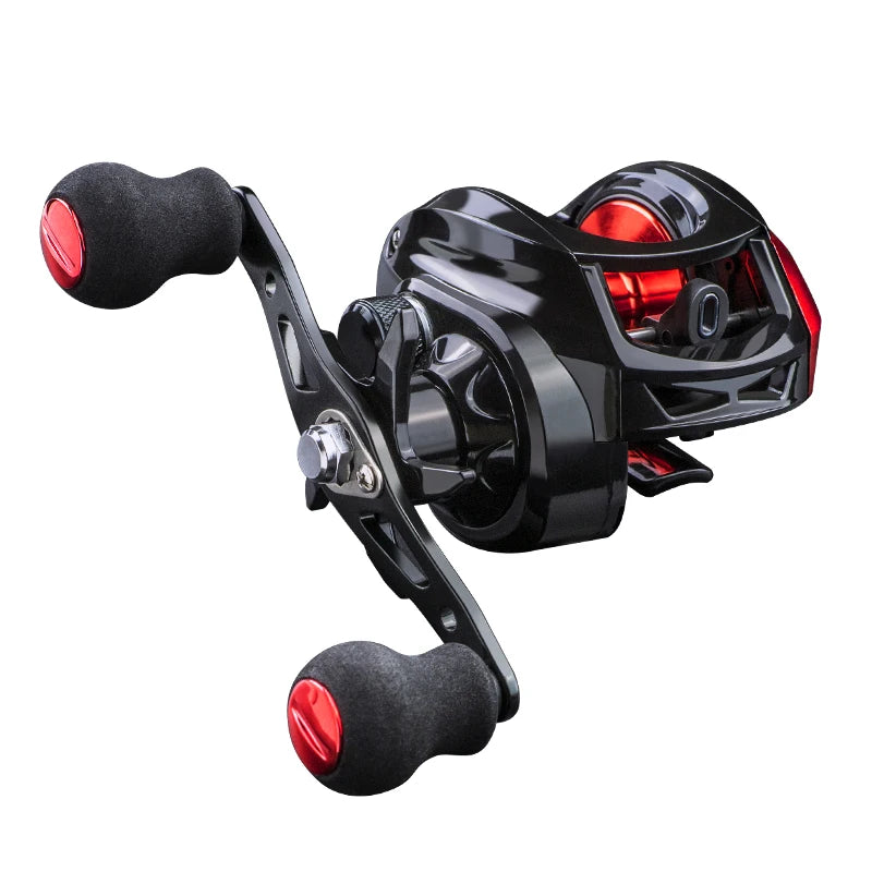 CHILENT Hot Customized Wheel Baitcasting Reel 2000 Baitcast Casting 8KG Drag Fresh Carp Reel Fishing Pesca Saltwater Sea Fishing Reel