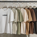 2023 Summer 100% Cotton Long Knitted 200 Grams Solid Color Waffle Sleeveless Oversized Men's T-shirt