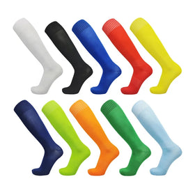 Breathable Sweat Boys Girls Sport Soccer Football Crew Eco-Friendly Cotton/Polyester Anti-Slip Socks