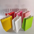 KUAIMA 15*8*21cm Party Supplies and Gifts Favor Gift Bags with Handles Rainbow Gift Bag for Wedding Birthday