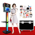 Custom 15.6 Inch Touch Screen Selfie Photobooth Shell Compatible With Printer and Camera DSLR Photo Booth Machine for Events