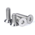 Stainless Steel Metric Polished Flat Head Chamfer Hexagon Socket Screw Class 4.8 & 6.8 Fine Thread 6*6