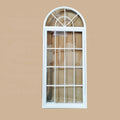 Arched Window with Grill Design Glass Window French windows with Arches