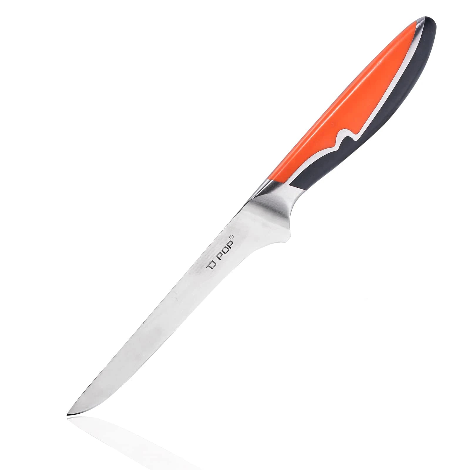 6 Inch Eco-Friendly Metal Boning Knife with High Carbon 1.4116 German Steel Blade and ABS+430 Handle