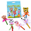 2025 Hot Selling Children Educational Fuse Beads Toy Diy Bookmark Montessori Hama Beads Board Colorful Hama Beads Kit