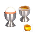 Hot Sale Stainless Steel Egg Cup Holder Kitchen Gadget for Breakfast Metal Egg Tray