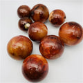 Wholesale Natural Polished Red Agate Sphere Carnelian Cyrstal Ball Spheres for Decoration