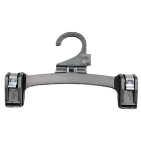 Black Foldable Padded Cushion Anti-slip Injection Plastic Multifunction Supermarket Kids Bottom Pant Clips Hanger Baby Hooks