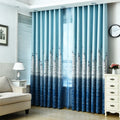 DaiRui Popular Mediterranean Fairy Tale Style Printed Gradient Blackout Curtains Suitable for Boys Room Curtains