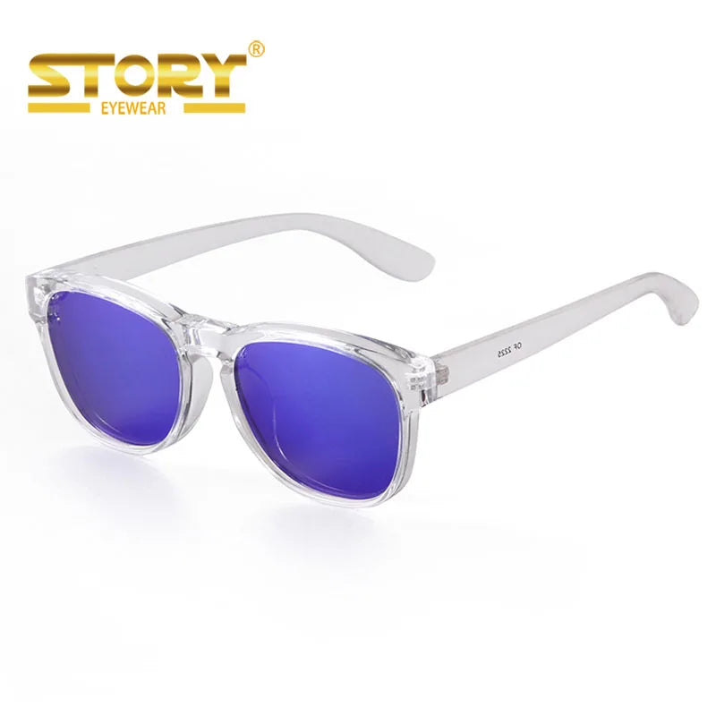 STORY STYZ-OF2225 Wholesale UV400 Sunglasses Retro Round Latest Pacific Polarized Sun Glasses for Men and Women