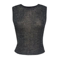 2023 Summer New Women's Tank Top Hot Sale Fashion Sexy Shiny Vest